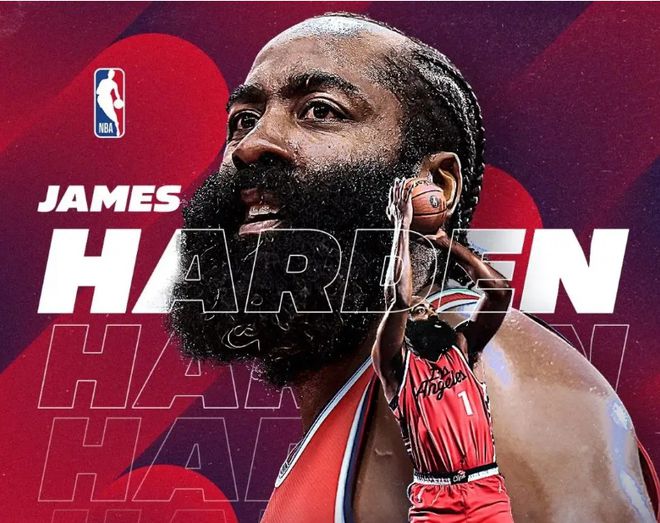 哈登达成8000球里程碑：现役第7人历史第44人，无限接近保罗