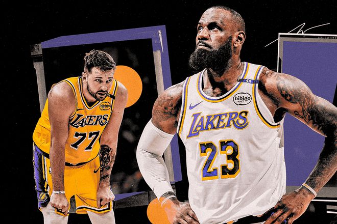 湖人三大悬念揭秘：詹姆斯东契奇留队成疑，中锋新援是谁？