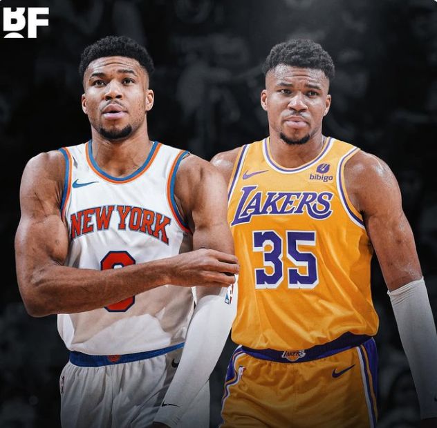 美记爆料：字母哥上湖人引援名单！湖媒献8换1，马刺或5首轮截胡