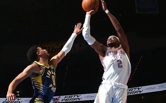 步行者vs雷霆总决赛对决！哈利伯顿挑战SGA，首次交锋谁将夺冠？