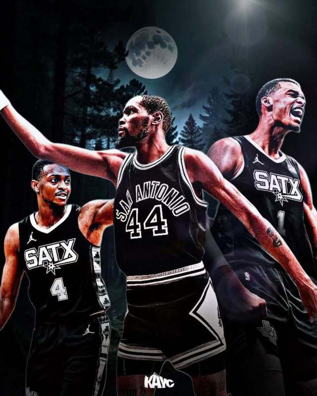 杜兰特或首选马刺！1换3交易框架曝光，联手文班亚马冲击总冠军