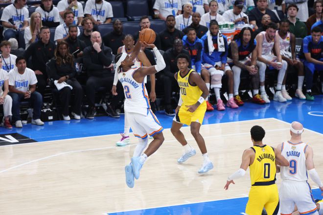 雷霆天王山大胜！74%夺冠概率，仅差1胜冲击46年来第二冠