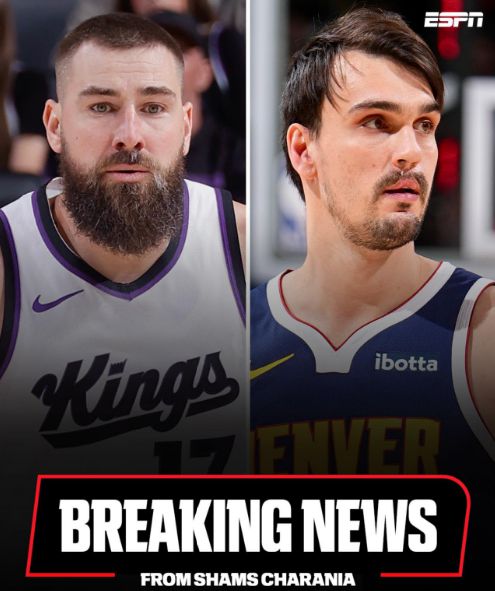 掘金单换！萨里奇换瓦兰丘纳斯，约基奇替补助力冲冠