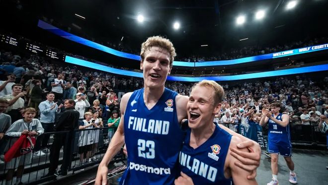 马尔卡宁狂砍31分！芬兰两战轰79分再胜比利时，豪取队史第500胜