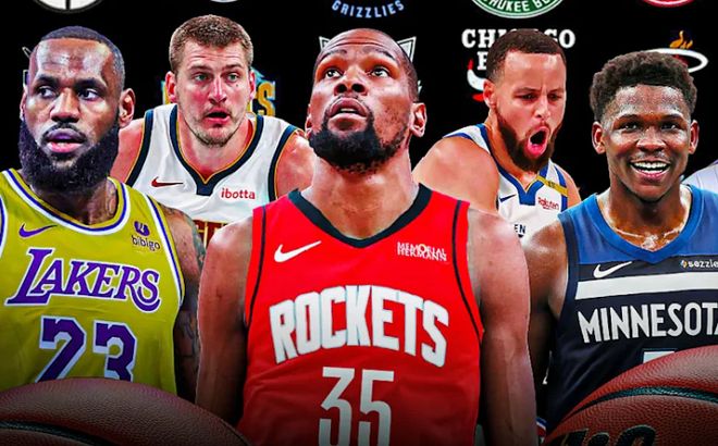 NBA十大冲冠球队隐患解析：湖人内线不足，勇士老化，火箭双重挑战