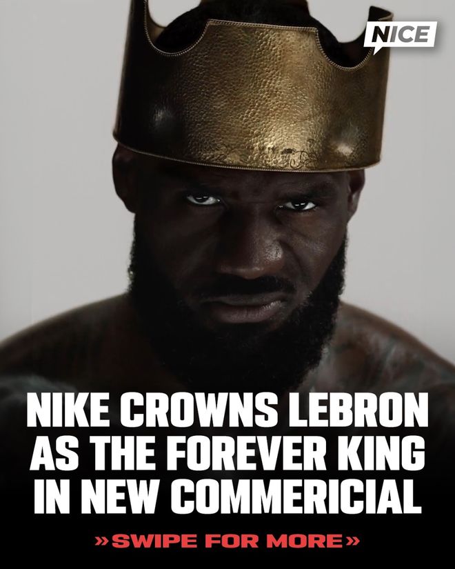 詹姆斯最新广告引发热议：有人盛赞，有人吐槽太尴尬