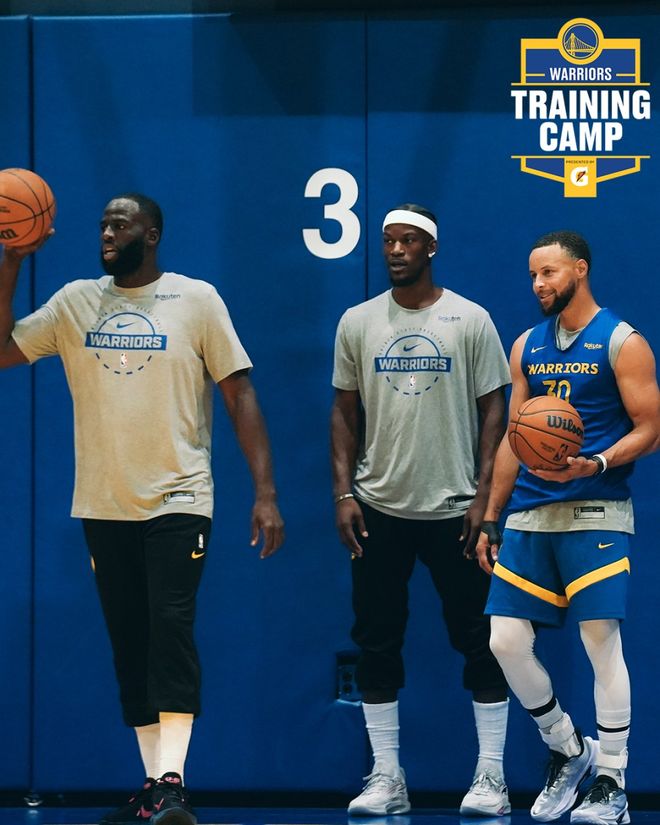 勇士完成季前最后一练 巴特勒脚踝轻伤 或缺席对湖人首战